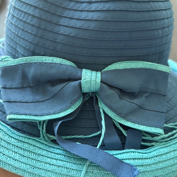 ❤️❤️❤️Elegant Blue Women's Sun Hat - Picture 5 of 6